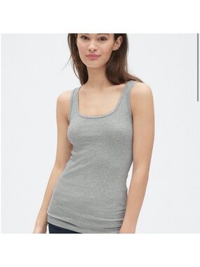 NWT GAP Modern Gray Tank Top- medium